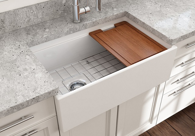 Fireclay Farmhouse Kitchen Sink