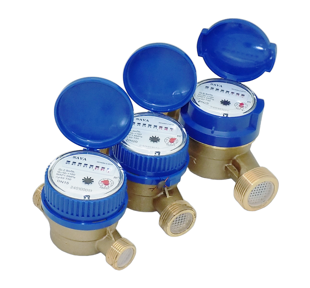 SAVA 715 - ISO4064:2014-R160 Class 2 Water Meter