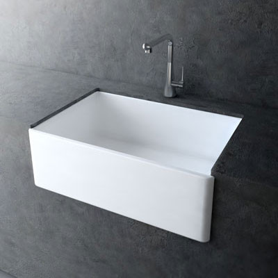 HARIKA SASA 30 FLAT APRONT FARMHOUSE SINK