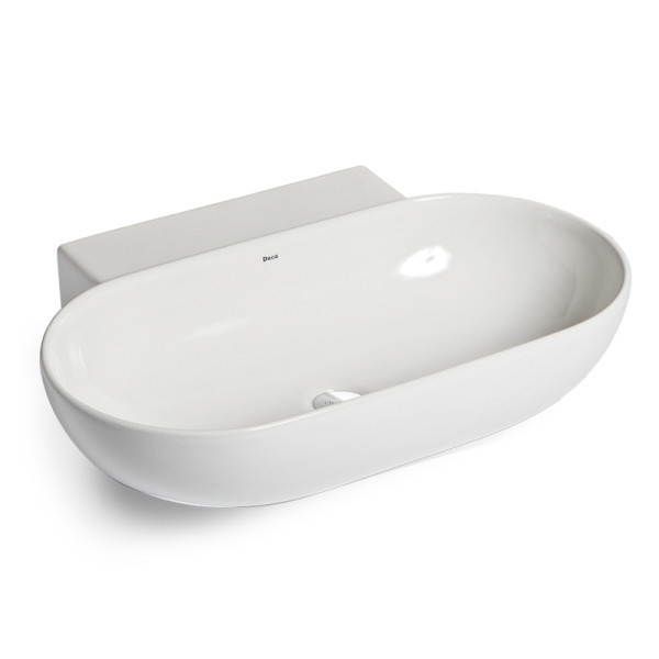 DECA L115S WALL MOUNT FIRECLAY BASIN