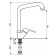 FARIS - MW-2465-A SINK MIXER 